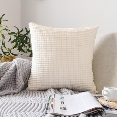 China Eco-Friendly Pillow Cushion Cover For Sofa , Luxury Cushion Covers Home Decorative Pompom Cushion Cover for sale