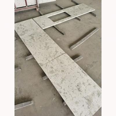 China Modern Sri Lanka Andromeda White Granite Kitchen Top for sale