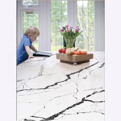 China Modern Wholesale Artificial Quartz Countertops Slab Stone For Kitchens for sale