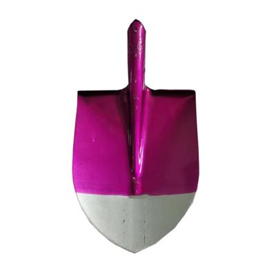 China Farm and Garden Tool Polished Carbon Steel Shovel Head Garden Digging Point Digger Plant Shovel Round Head for sale