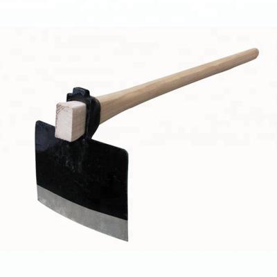 China Used For Gardening And Cultivating Quality Assurance Solid And Durable 65mn Steel Popular Steel Hoe for sale