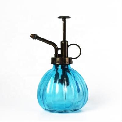 China Customized Hot Sale N200ml Glass Spout Watering Pot Glass Self Planter Plant Watering Pot Elegant New for sale