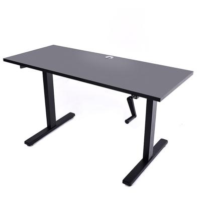 Chine Meubles en bois noir personnalisés pour enfants Table d'étude réglable en hauteur pour bureau à domicile à vendre