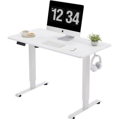 China Home Office Electric Standing Desk with Custom Single Motor Compact and Versatile for sale