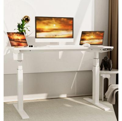 China Small Dual Motor Electric Standup Desk for Contemporary Multifunctional Small Desk for sale