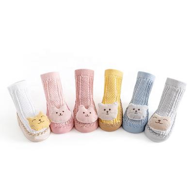 China Wholesale Breathable Baby Soft Bottom Non-slip Socks Spring New Children's Floor Socks Cartoon Tube Baby Toddler Medium Floor Socks for sale