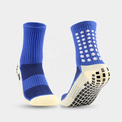 China Wholesale Anti Slip Antibacterial Knock Non Slip Soccer Sport Football Sports Grip Socks For Men for sale