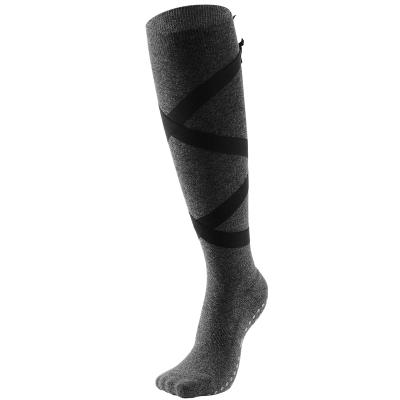 China New Fashion Sustainable Micro-pressure Wear-resistant Mid-tube Ties High-tube Yoga Socks For Ladies for sale