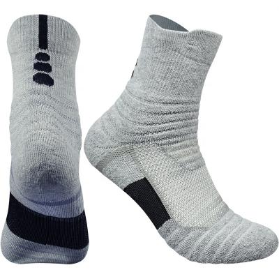 China New Arrival Custom Made Sports Socks Antibacterial Custom Made Basketball Socks for sale