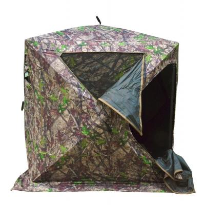 China Camouflage Game/Hot Saling Field In Europe Outdoor Waterproof Sunshade Disguise Tent 2 Person Hunting Tent Camouflage Tent for sale