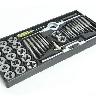 China Promotional High Quality Toolbox 40pcs Complete Set Tap And Die Set KRW-M40TT for sale