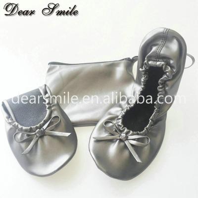 China Promotion Gift Foldable Women Foldable Ballerina Style Flats Ballet Shoes Cheap Price for sale