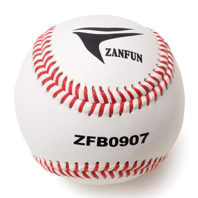 China Professional Full Leather Training High Quality Custom Made Leather Cork Core Baseball Grade B Grain Baseball for sale