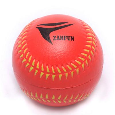 China 9 Inch Student Baseball For Youth High Quality Training PU Soft Baseball for sale