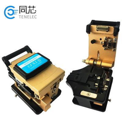 China FTTH Fiber Optic Cleaver, Hot-selling Long Life Fiber Optic Cleaver Tenelec's High Precision TX-F3 Solution Single Core Blade FTTx for sale