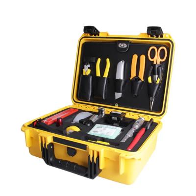 China TK-12 N Fiber Tool in 1 Assembly Herramientas FTTH Cable Stripper Optical Power Meter VFL Cutter ftth Fiber Optic Tool Kits for sale