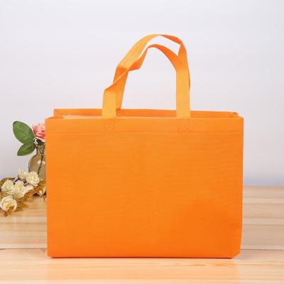 China Wholesale New Manufacturer Ready To Ship Custom Handled Non Woven Logo Eco Bag Reusable Shopping Tote Bag for sale