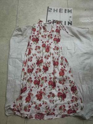 China Cotton/Polyester Second Hand Used Ladies Silk Dress Verified Spain Singapore Hong Kong Baled Bales Salaula Used Clothing for sale