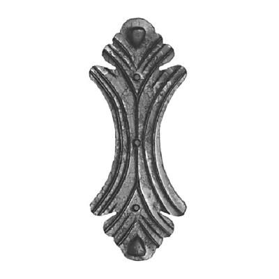 China High quality easily assembled exquisite wrought iron base for decorative door for sale