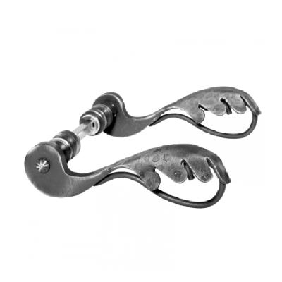 China Easily Assembled Wrought Iron Cheap Door Handle Waterproof And Rustproof for sale