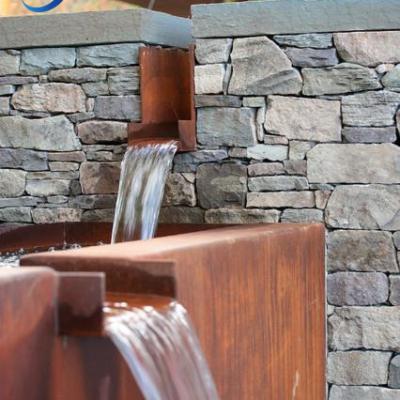 China Garden Deocration Home and Garden Products Decorative Metal water Curtain and Water Fountains in Garden and Yard for sale