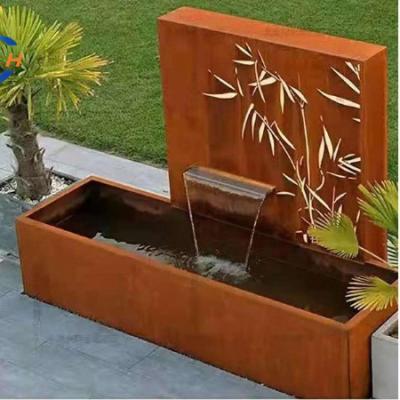 China Garden Deocration Home Decoration Steel Water Feature Fountain garden water fountain for sale