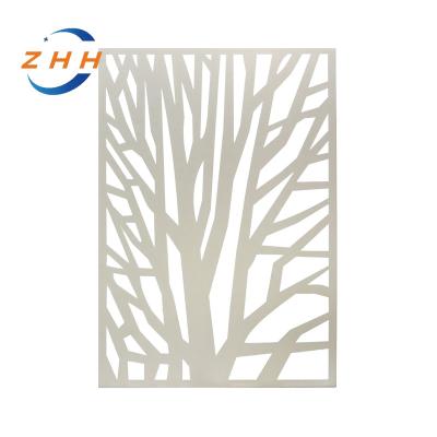 China Art Deco Decorative Aluminum Metal Laser Cut Screen Panels for sale