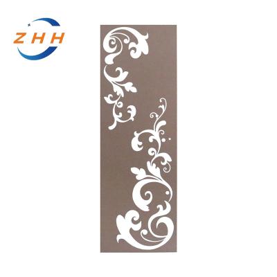 China Art Deco Decorative Aluminum Metal Laser Cut Screen Panels for sale