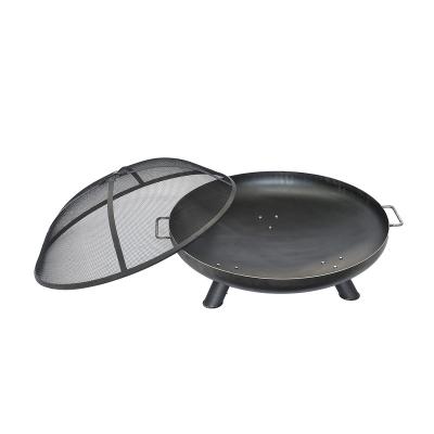 China Patio\garden\outdoor Customized outdoor steel fire pit bowl with BBQ grill for sale