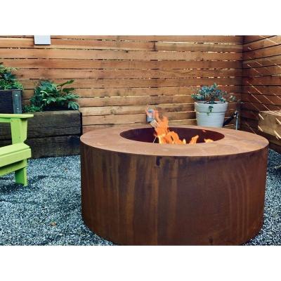 China Patio\garden\outdoor fire pit bowl for propane wood burning fire pit round steel patio outdoor fire pit for sale