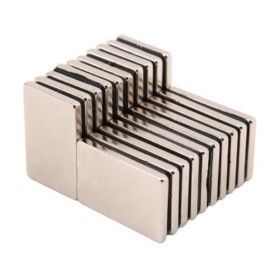 China Industrial Strong Magnetic Square Ndfeb Custom Magnet Flat Rectangular Neodymium Magnet For Industrial for sale