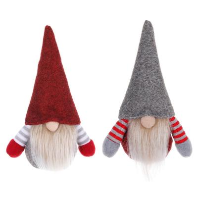 China Scandinavian European Christmas Figurine Gnome Tomte Decorations Swedish Plaid Elf Dwarf Household Ornament TaiLai for sale