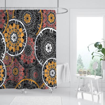 China Viable Made In China Wonderful Design Drape Scent Shower Curtain Backer for sale