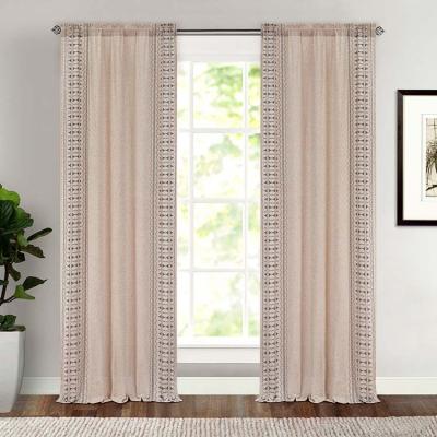 China Hot Selling Blackout Europeans Brand Bedroom Window Curtain For Windows for sale