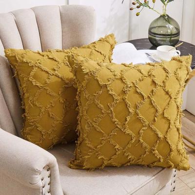 China High Quality Home Decoration Yellow Super Soft Tile Covers Anti - Static For Sofa for sale