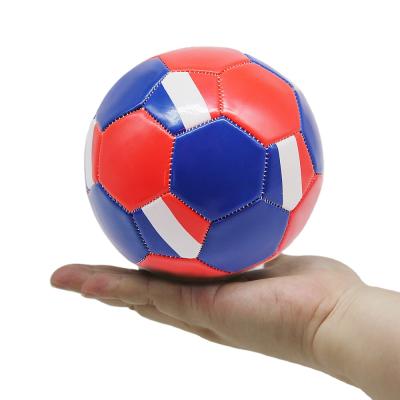 China Cheap PU/TPU/PVC Soccer Ball Size 1 PVC Leather Mini Small Football With Logo for sale