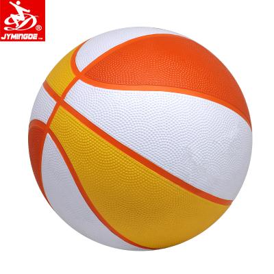 China Custom size 5 rubber basketball ball basket rubber balls basketball ball for sale