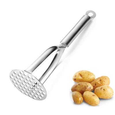 China Viable E-PIN Stainless Steel Potato Crusher Potato Press Potato Press Potato Masher Grinders Hand Stainless Steel Food Potato Masher Crusher for sale