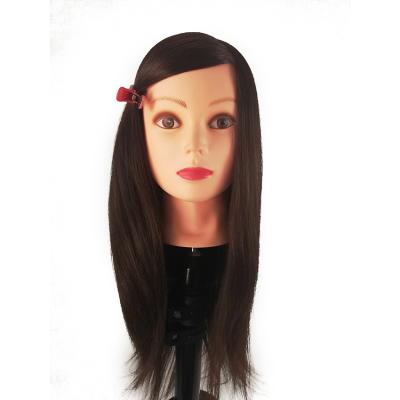 China Factory Price Synthetic Deep Wave Hair Styrofoam Mannequin Training Head For Black Women for sale