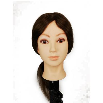 China Hot Wholesale Silky Straight Wave Quality Hair Mannequin Head / Hairdressers Styling Head for sale