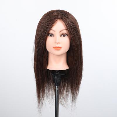 China Silky Straight Wave Wholesale Price Training Mannequin Head For Hairdresser for sale