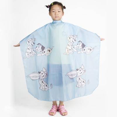 China Breathe Freely Professional Kids Barber Cape With Button Factory Direct Sale for sale