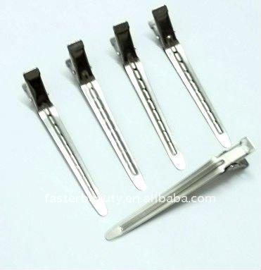 China Metal Color Stainless Steel Hair Clip for sale