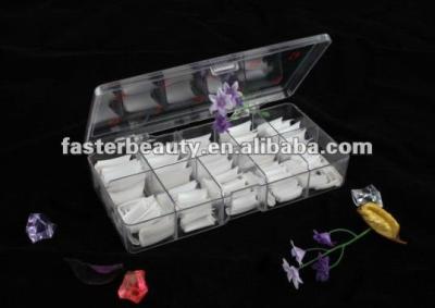 China Plastic Designed Plastic Nail Tips Box for sale