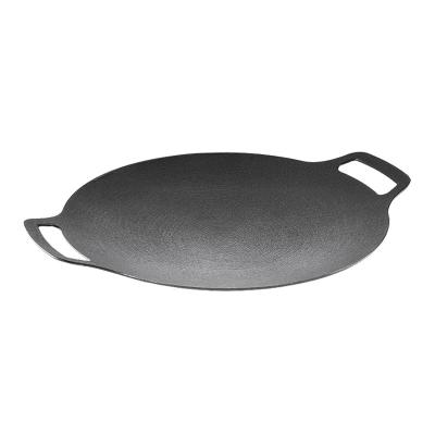 China General use for gas outdoor camp heat conduction stick fast cookware and induction cooker not less carbon black do not select stove abrasion resistant disc bakeware for sale