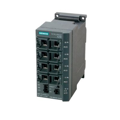 China Automation industry New SCALANCE X208 Switch 6GK5208-0BA10-2AA3 PLC Controller for sale