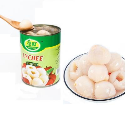 China New Culture canned all-part canned fruit plant supply canned canned lychee /fruit lichee in syrup 567g for sale