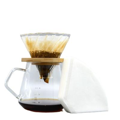 China Best Selling Original Japan Viable V60 Logo Print Filter Paper Custom Made For Coffee for sale