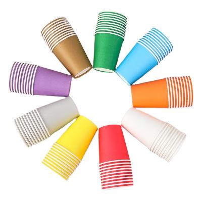 China Wholesale Custom Recyclable Printed Logo Paper Cup Plastic Free Biodegradable Disposable for sale