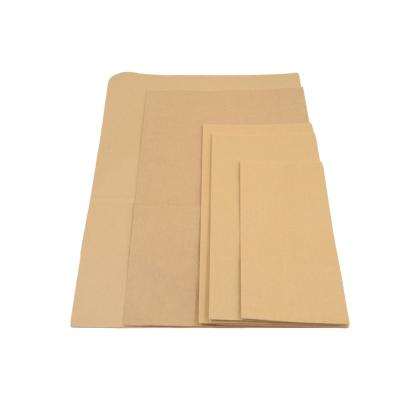 China 100pcs Recyclable Open Top Heat Seal Bags Brown Separate Sealing Bag Mylar Kraft Paper for Tea for sale